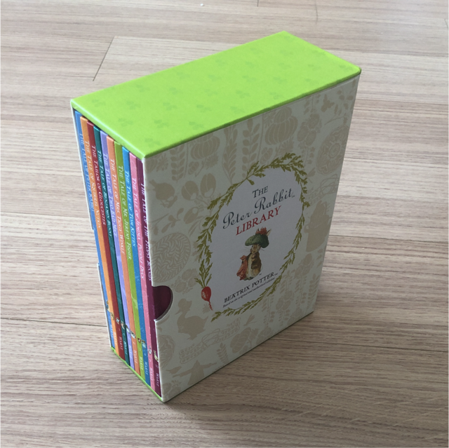 新品 ピーターラビット 英語絵本 10冊BOXセット | 水色絵本 〜洋書絵本販売店 powered by BASE