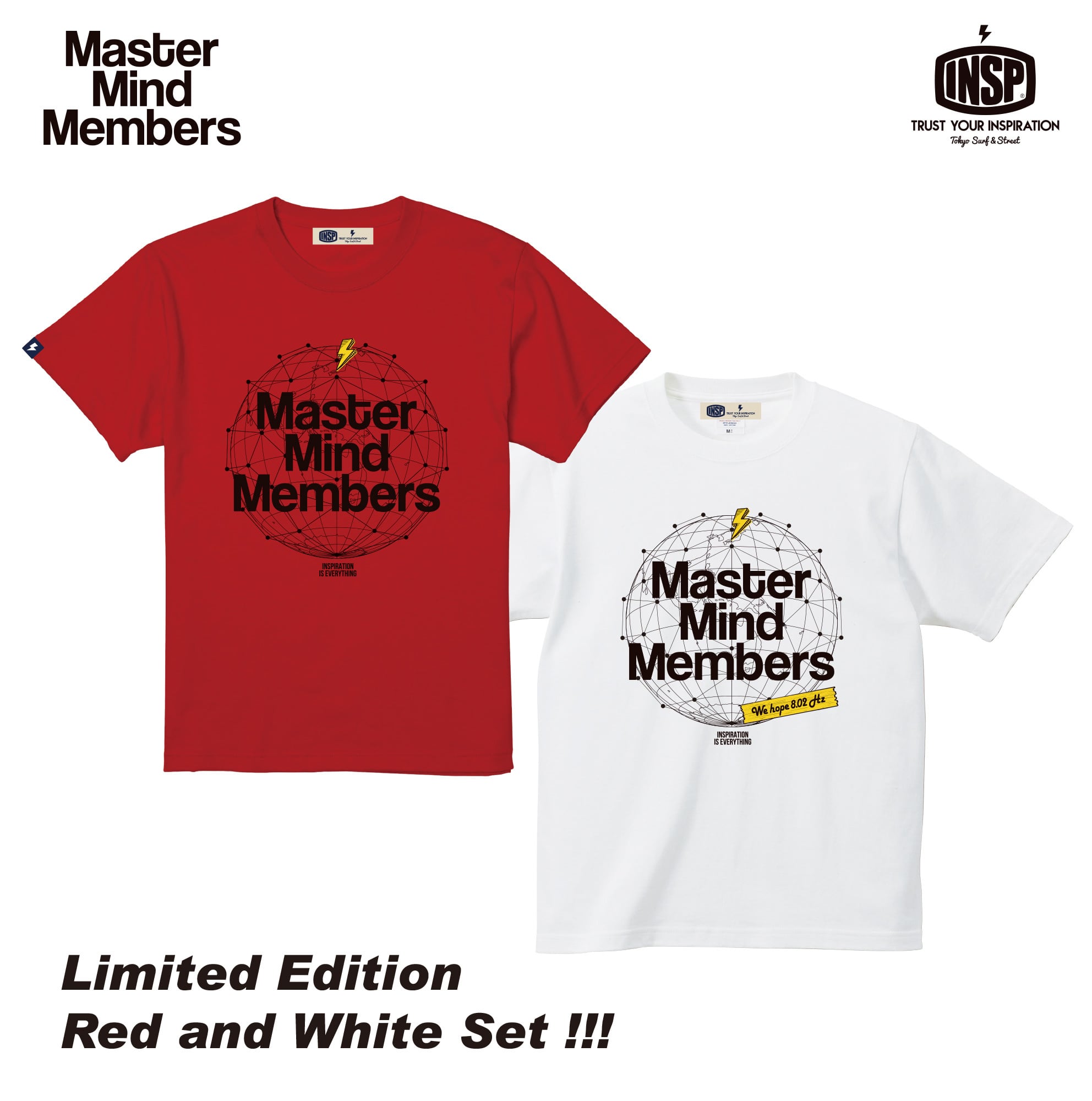 Master Mind Members 2026 Tシャツ 限定デザイン紅白2色セット ※予約2