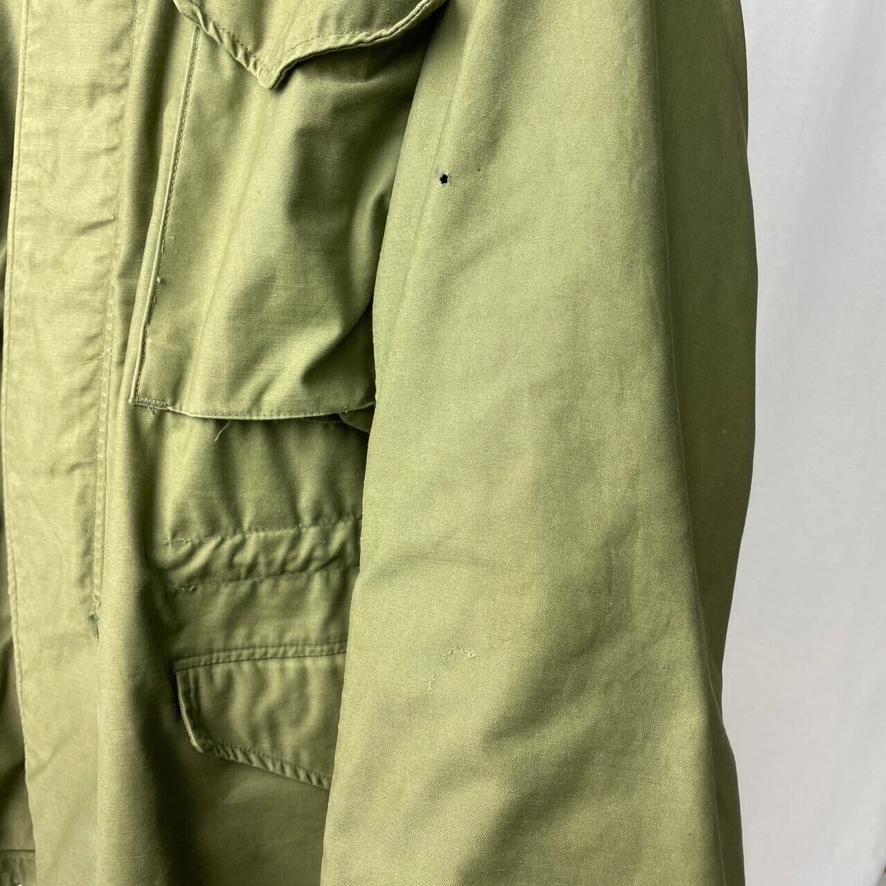 77年納品 70年代 U.S.ARMY 米軍実品 M-65 3rd ミリタリー フィールド