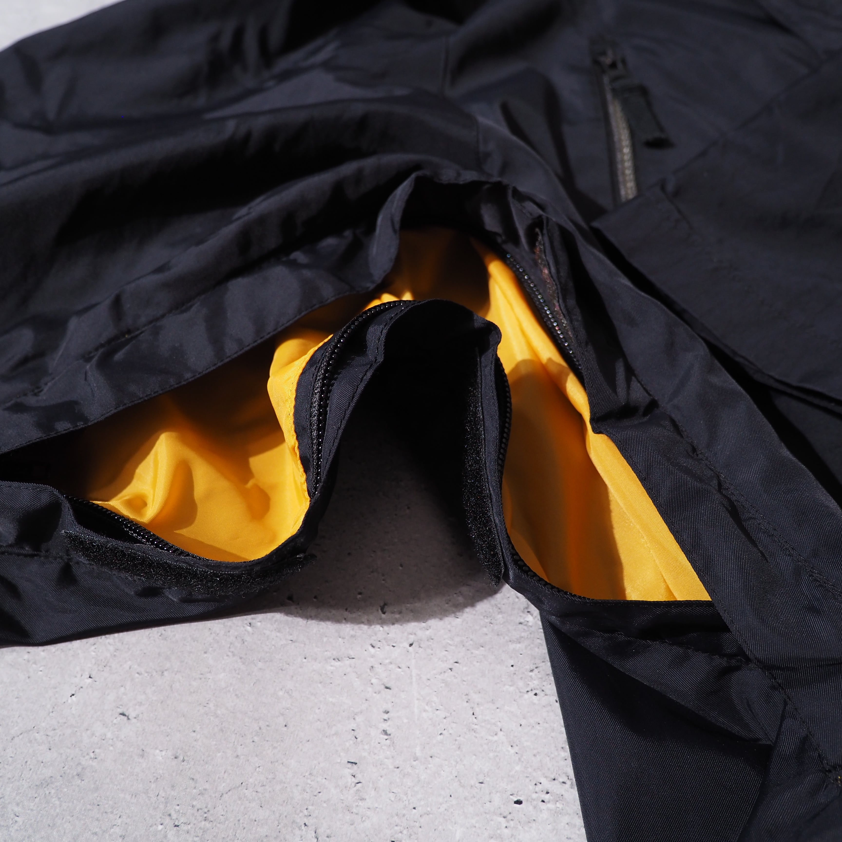 1990s ” NAUTICA competition ” Diagonal zip Technical High neck 2 - way jacket