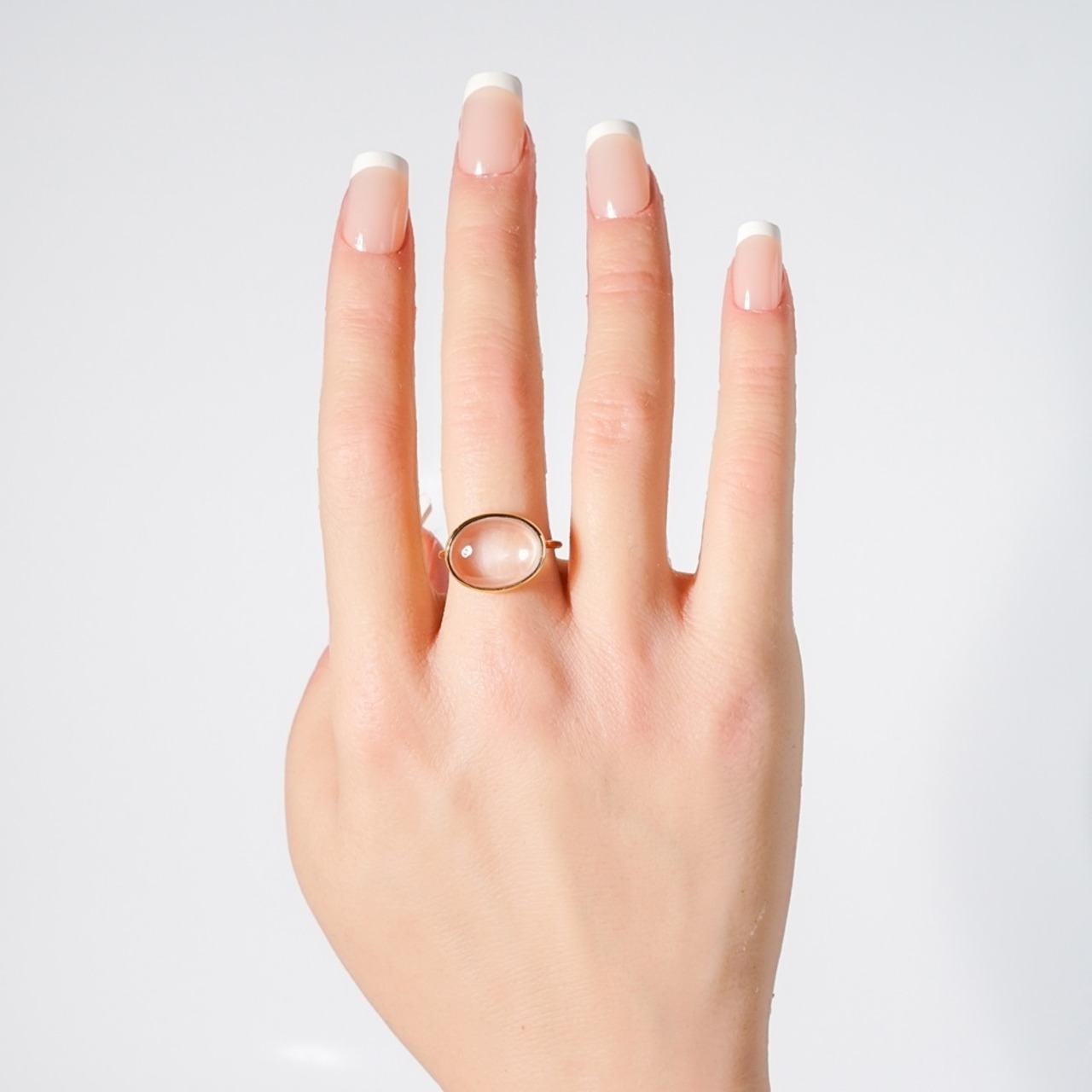 【15号】ローズクォーツ リング
