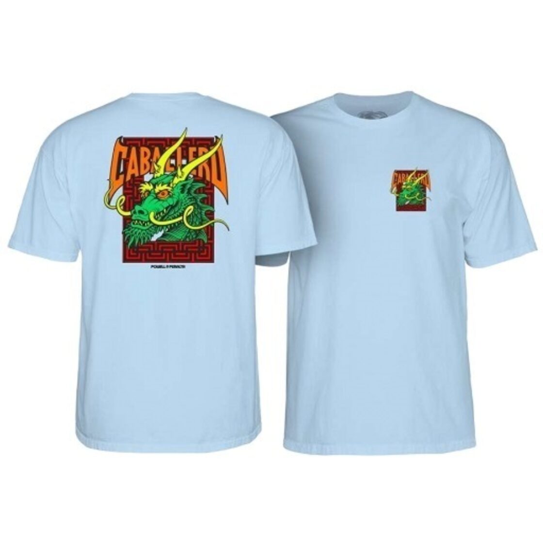 Powell Peralta Steve Caballero Street Dragon V2 T-Shirt Powder 