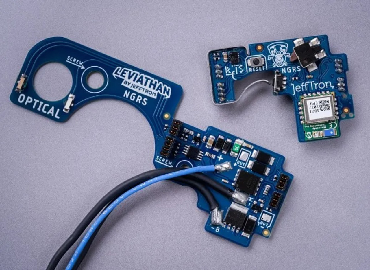 【Jefftron】Leviathan-NGRS　東京マルイ　次世代Ver.2用　後方配線