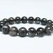 ブラックルチルクォーツ ブレスレット 12mm ブラックトルマリン トルマリネイテッドクォーツ 一点物 メール便可 [M便 1/10] 111-47040