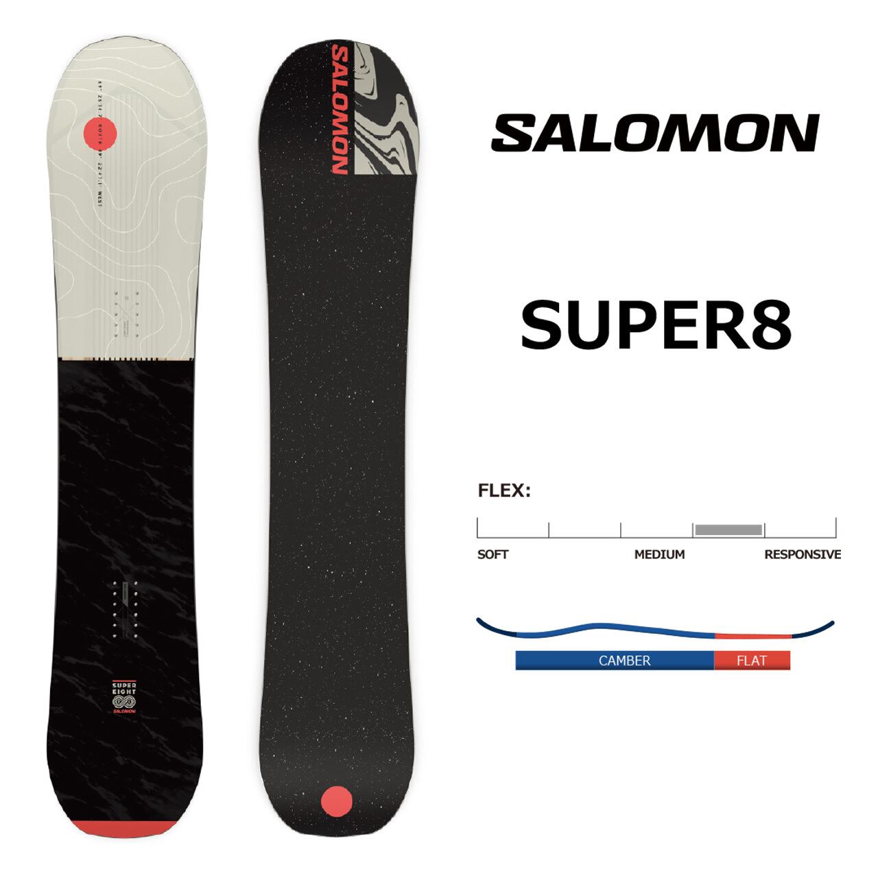サロモン スーパー8 151cm ウィンタースポーツ｜ボード