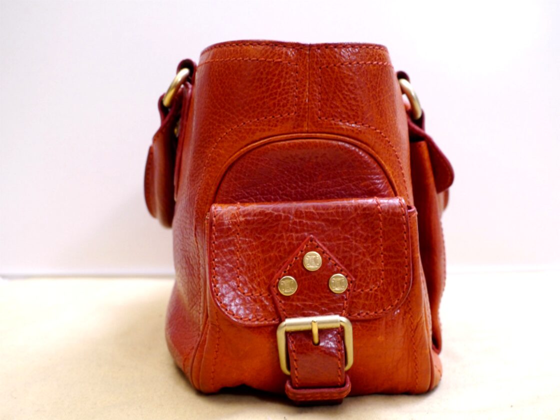 ◇CELINE セリーヌ ブギーバッグ スタッズデザイン レザー トート 