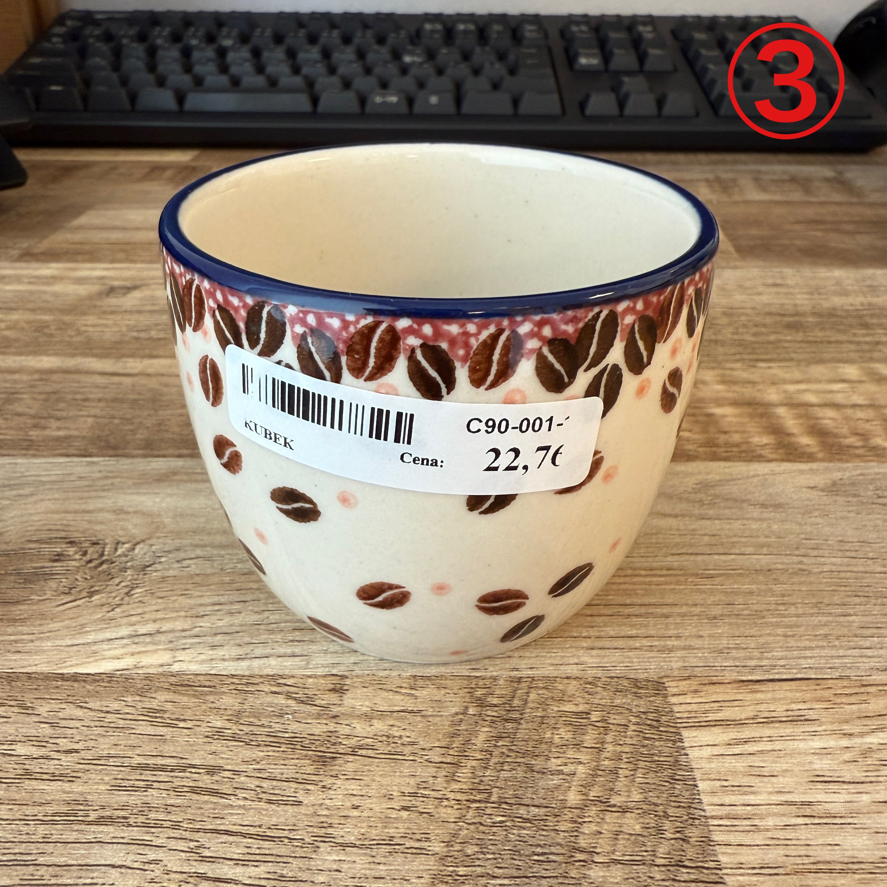 フリーカップ（コーヒー豆 ロゴ入り） | ポーリッシュポ タリーのお