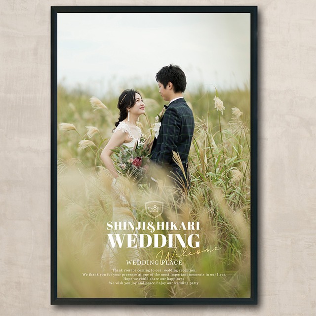 ウェルカムボード　girl