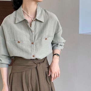 pocket relax shirt J00111