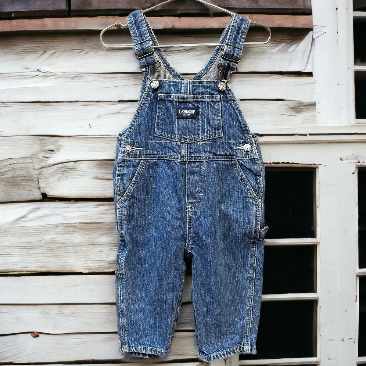 OSH KOSH B'GOSH overall size12M R.I.M kidsvintage(リム キッズヴィンテージ)