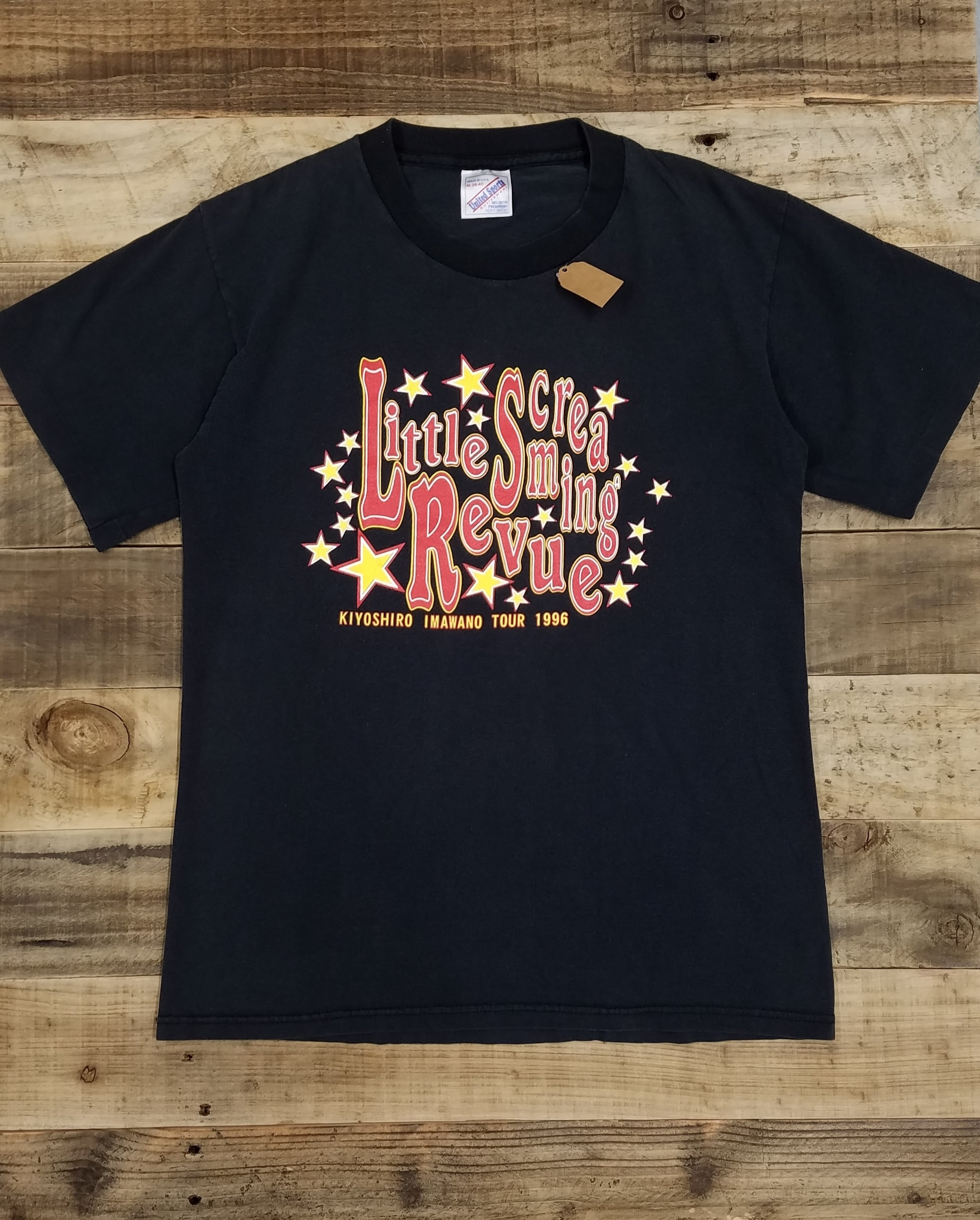 忌野清志郎　TOUR 1995 ”SCREAMING REVUE”Tシャツ