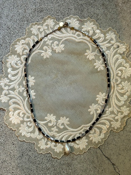 FUMIETANAKA  beads pearl necklace