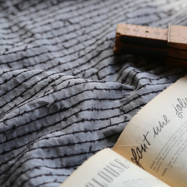 Original Textile ‘Pyoko Pyoko’ Grey & Brown