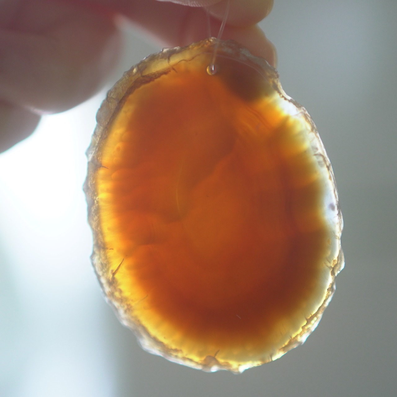 Coffee Float 02 - アゲートヒーリングチャイム / Agate Sun Catcher Wind Chime 762