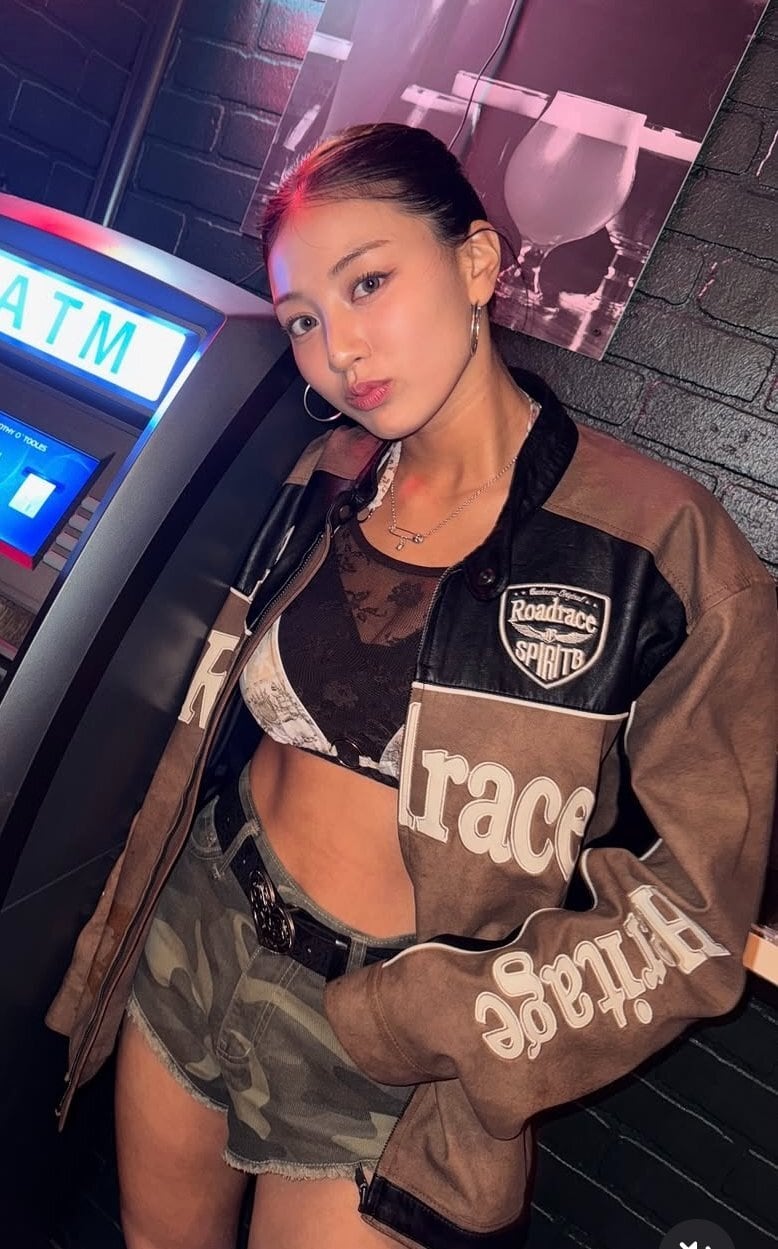 在庫少なめ！☆TWICE ジヒョ 着用！！【BUCKAROO】artificial leather