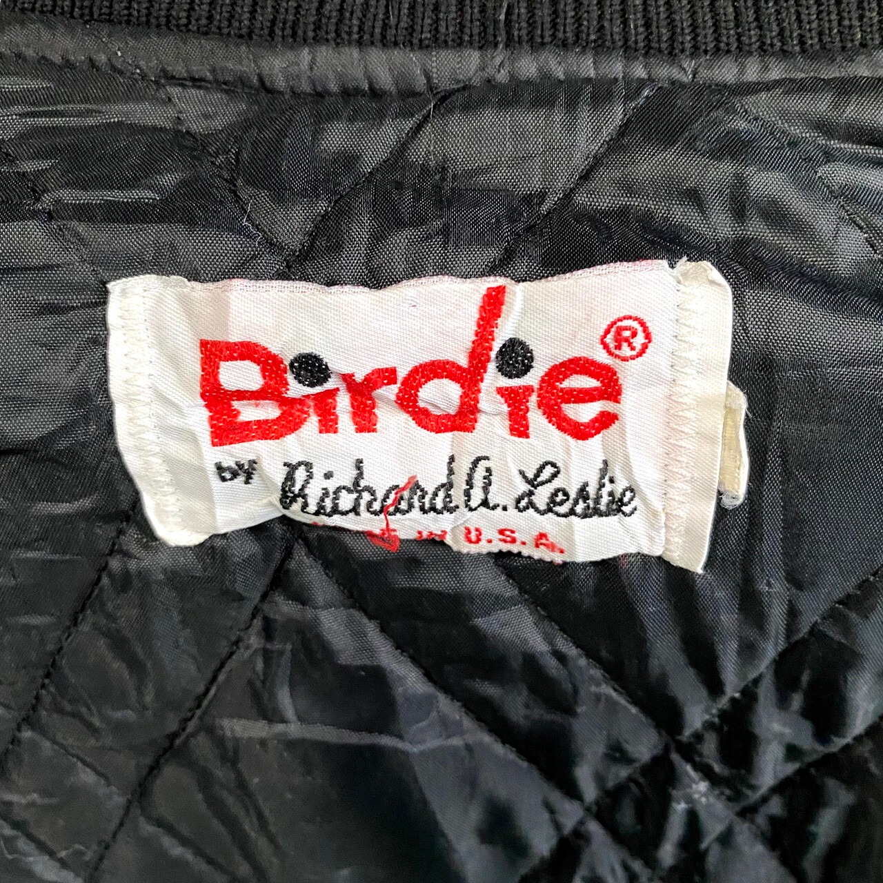 70年代 USA製 ビンテージ Birdie チーム バックプリント ワンポイント 