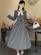 【0219】Sailor Color Long Sleeve 2 Piece Set