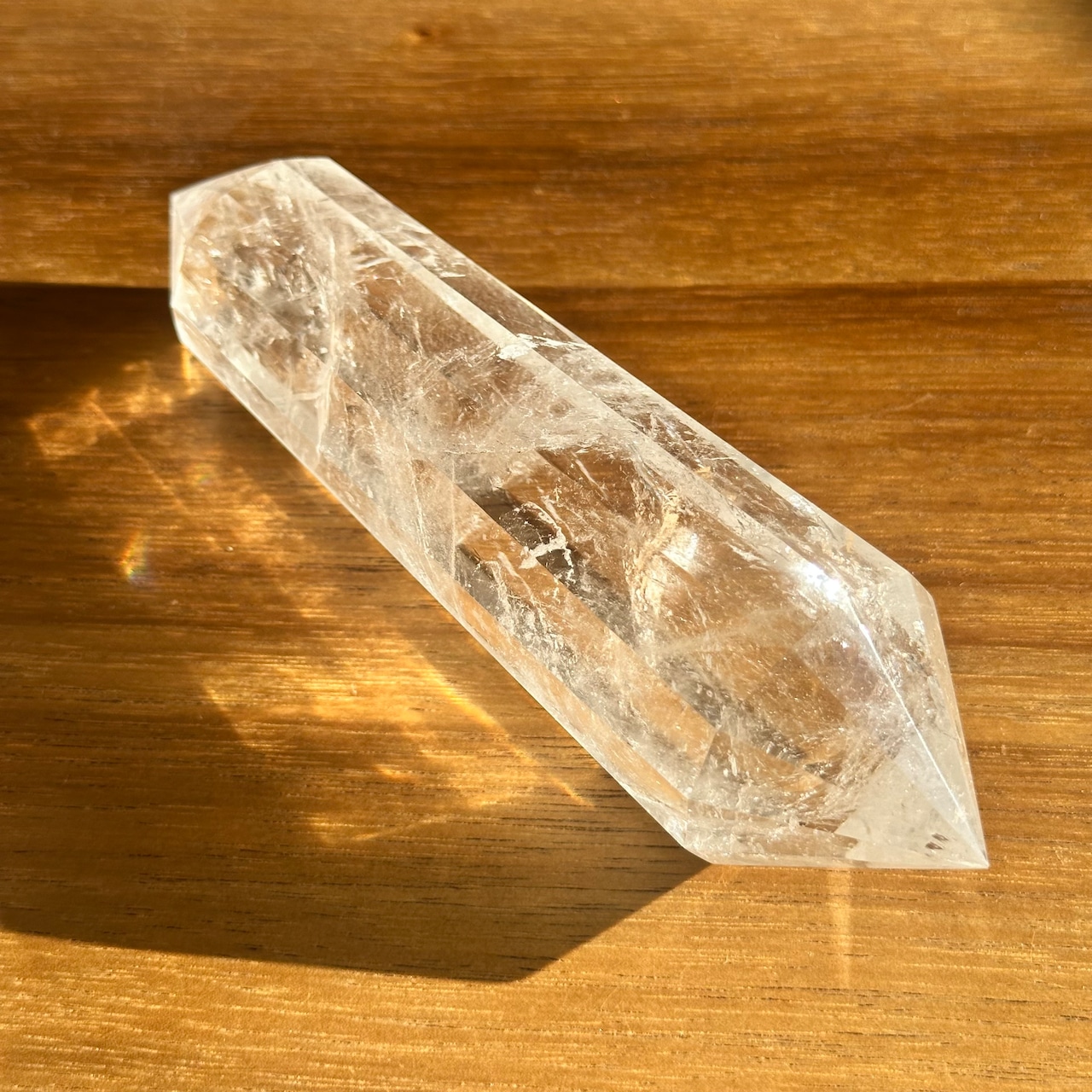 クリアクォーツ 水晶】ヴォーゲルワンド クリスタル スタンド付 