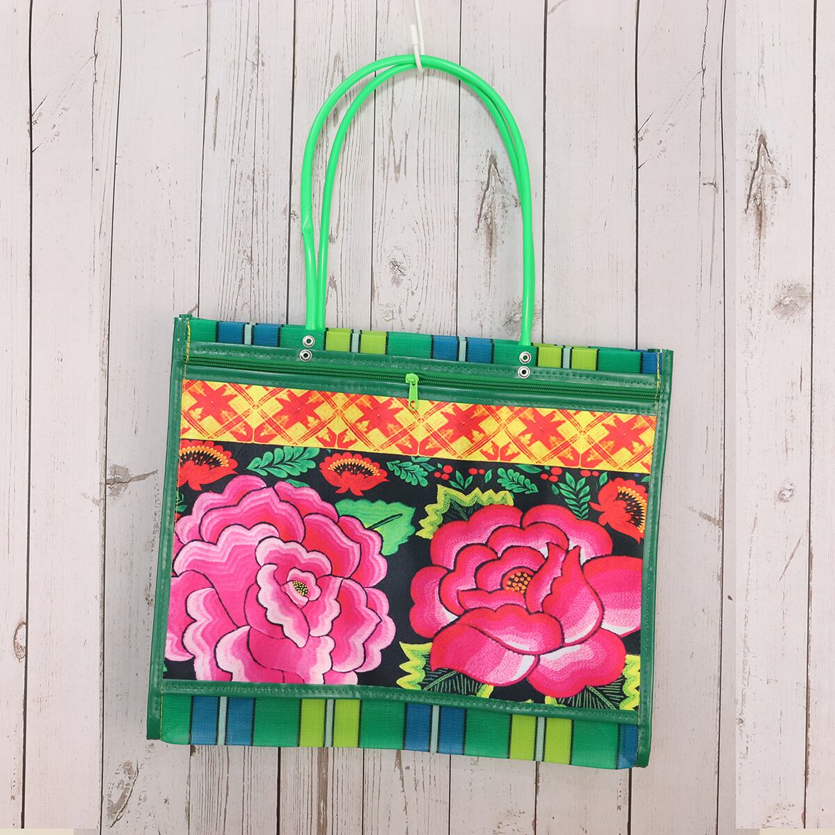 G19-L1-Lサイズ メキシコ オアハカ メルカドバッグ メキシコ オアハカ