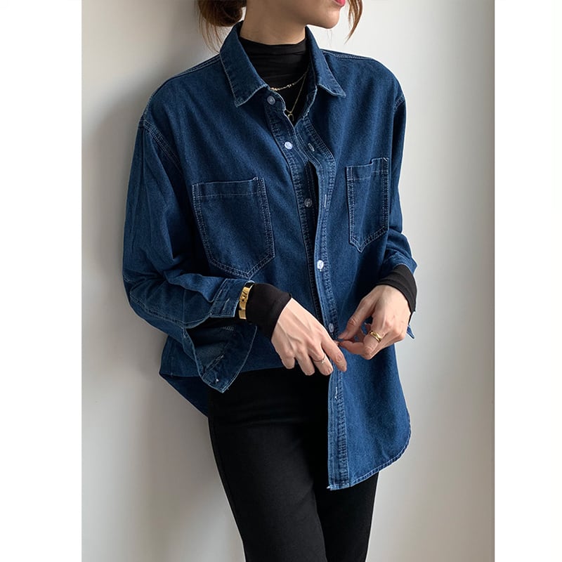 denim work shirt 102545