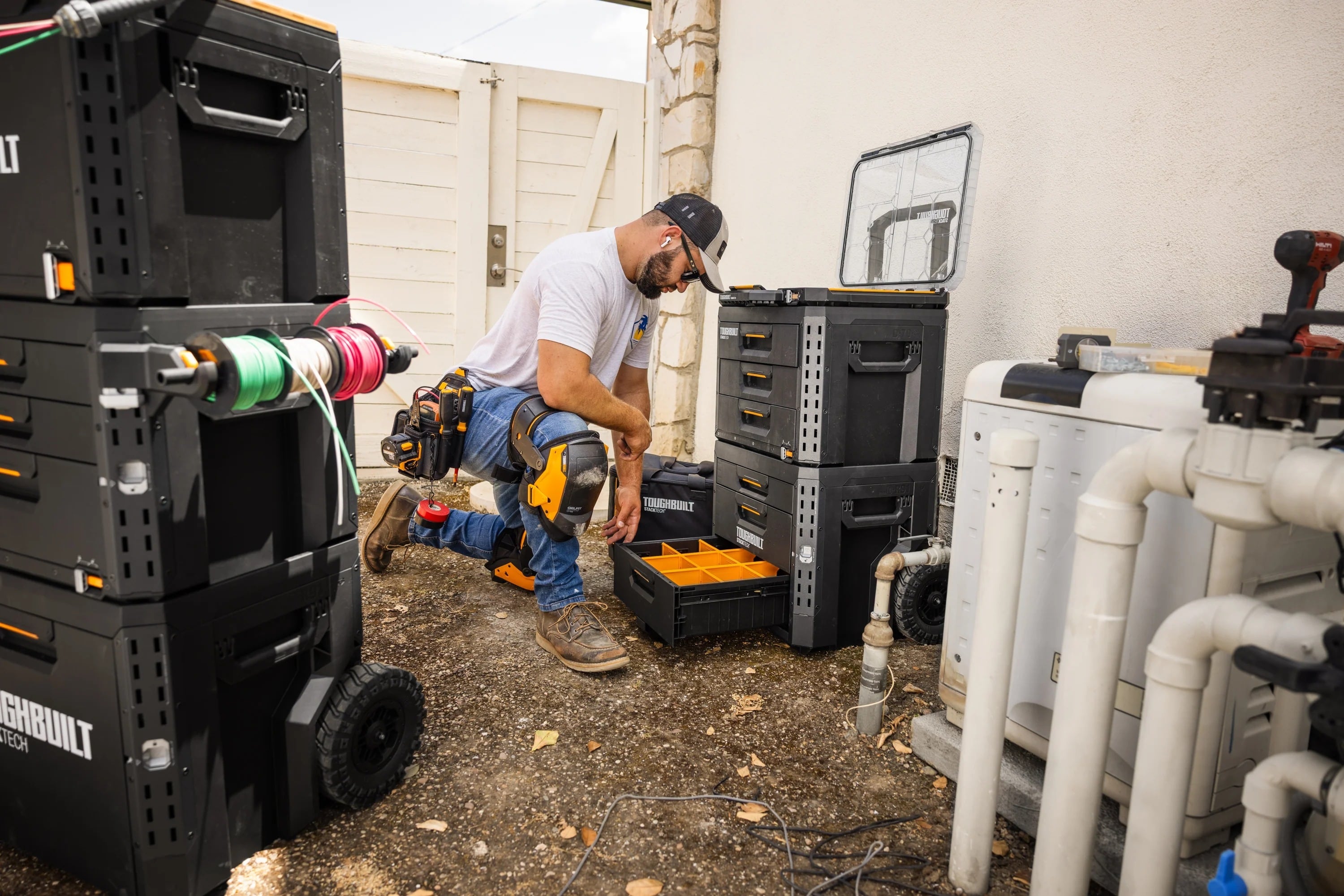 TOUGHBUILT／STACK TECH ウィール3ドロワーボックス | WHATNOT