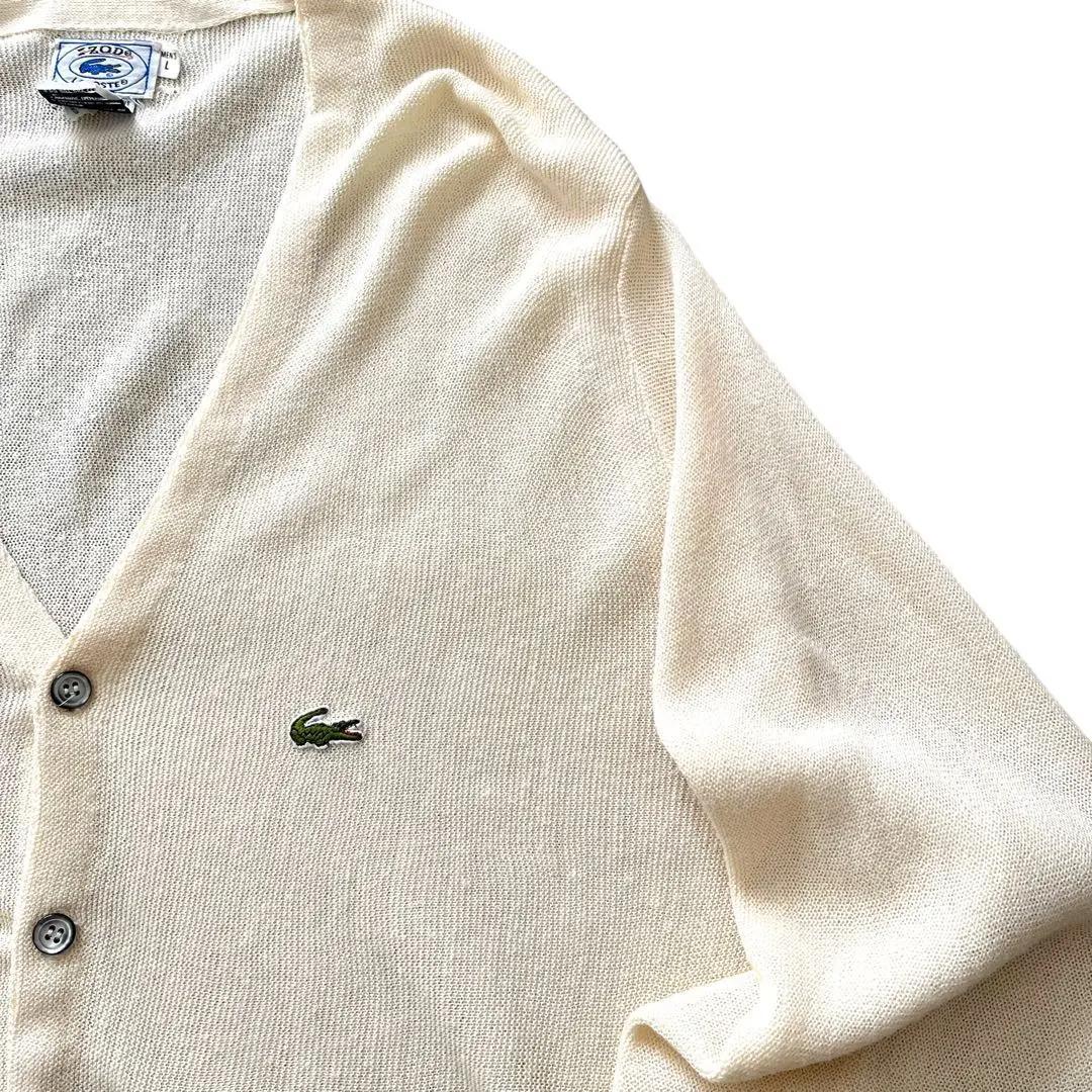 70s USA製 IZOD LACOSTE ラコステ アクリル カーディガン | Rico clothing