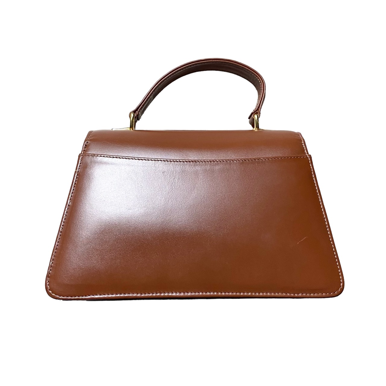 vintage BURBERRYS leather mini hand bag