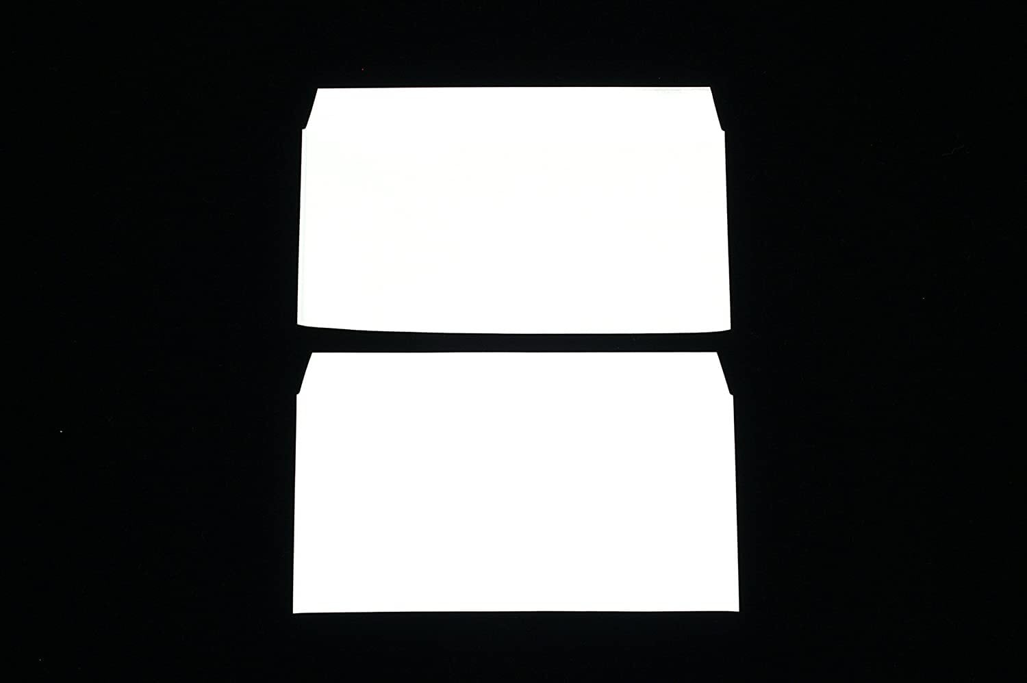 印刷透明封筒 B5(角4) 1,000枚 OPP 50μ(0.05mm) 表：白ベタ 切手 筆記可 静電気防止処理テープ付き 折線付き 横1 - 4