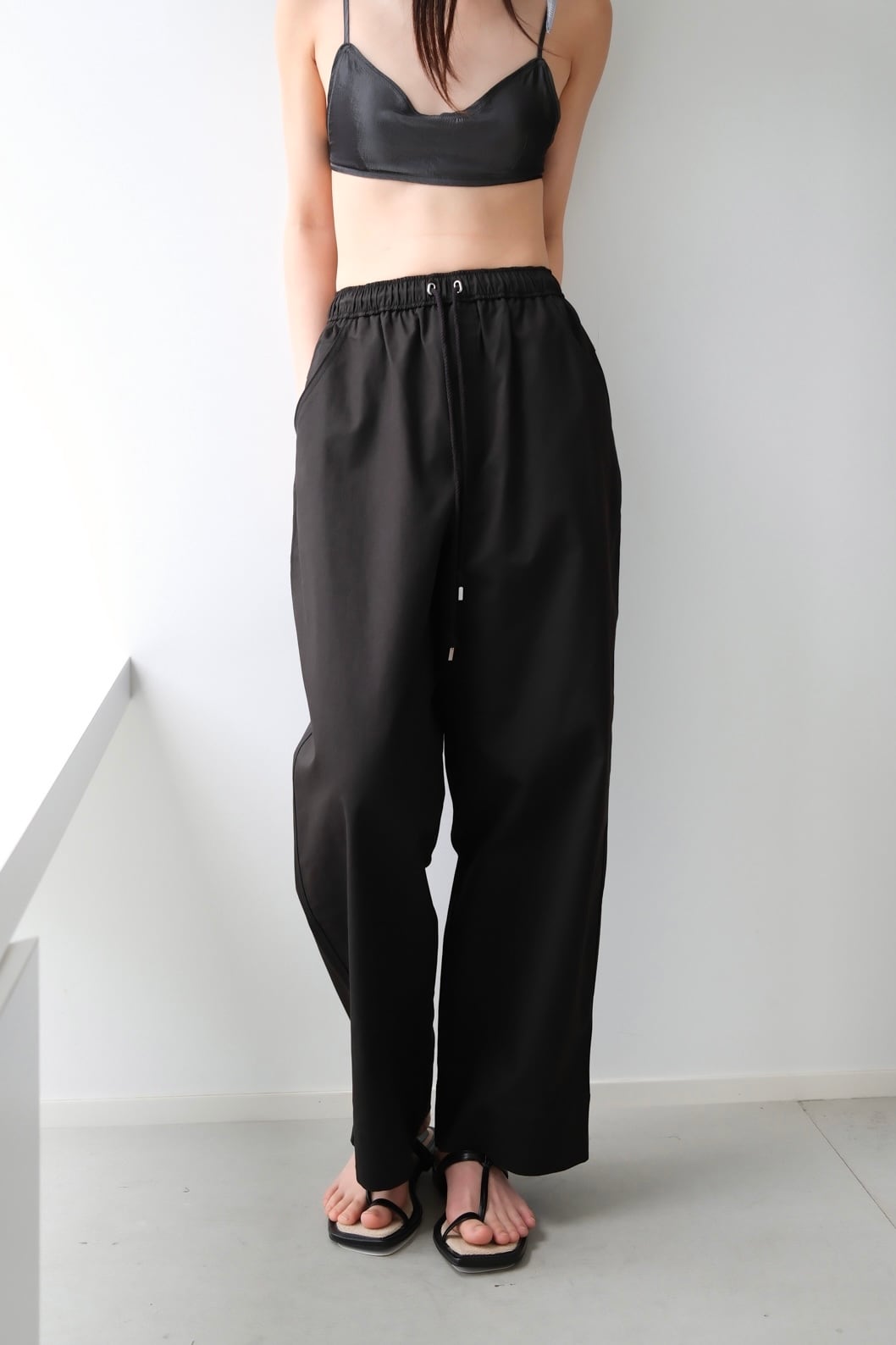 TODAYFUL Easy Chino Pants イージーチノパンツ Black | planet3rd