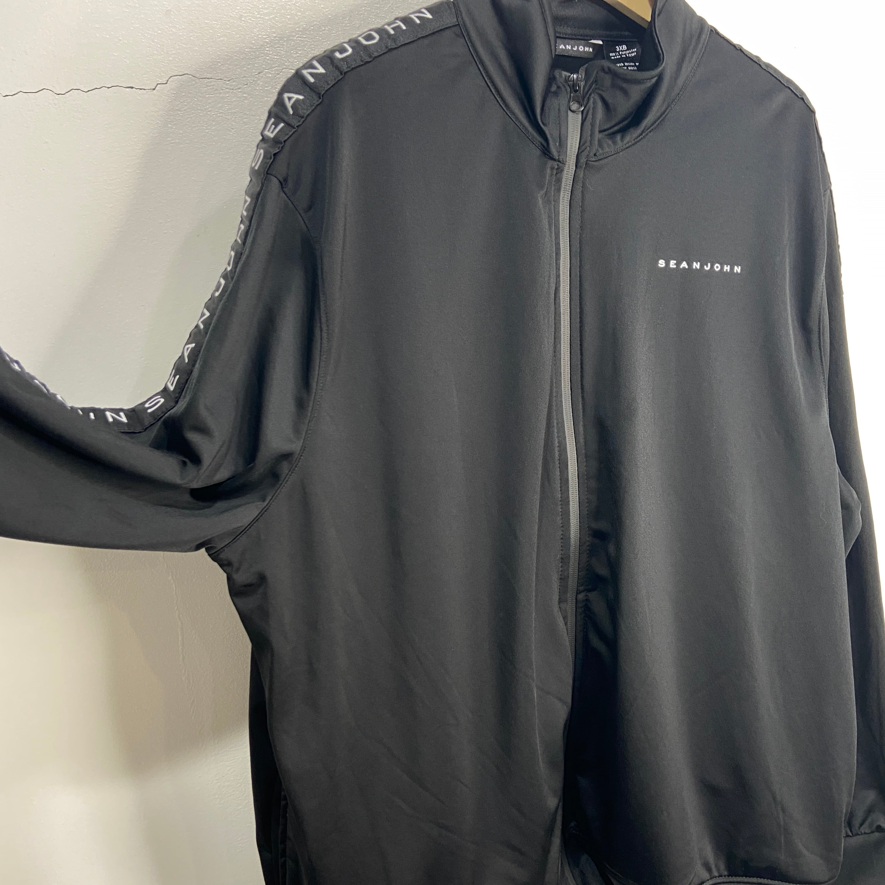 送料無料』SEANJOHN ショーンジョン トラックジャケット ブラック 3XL ...