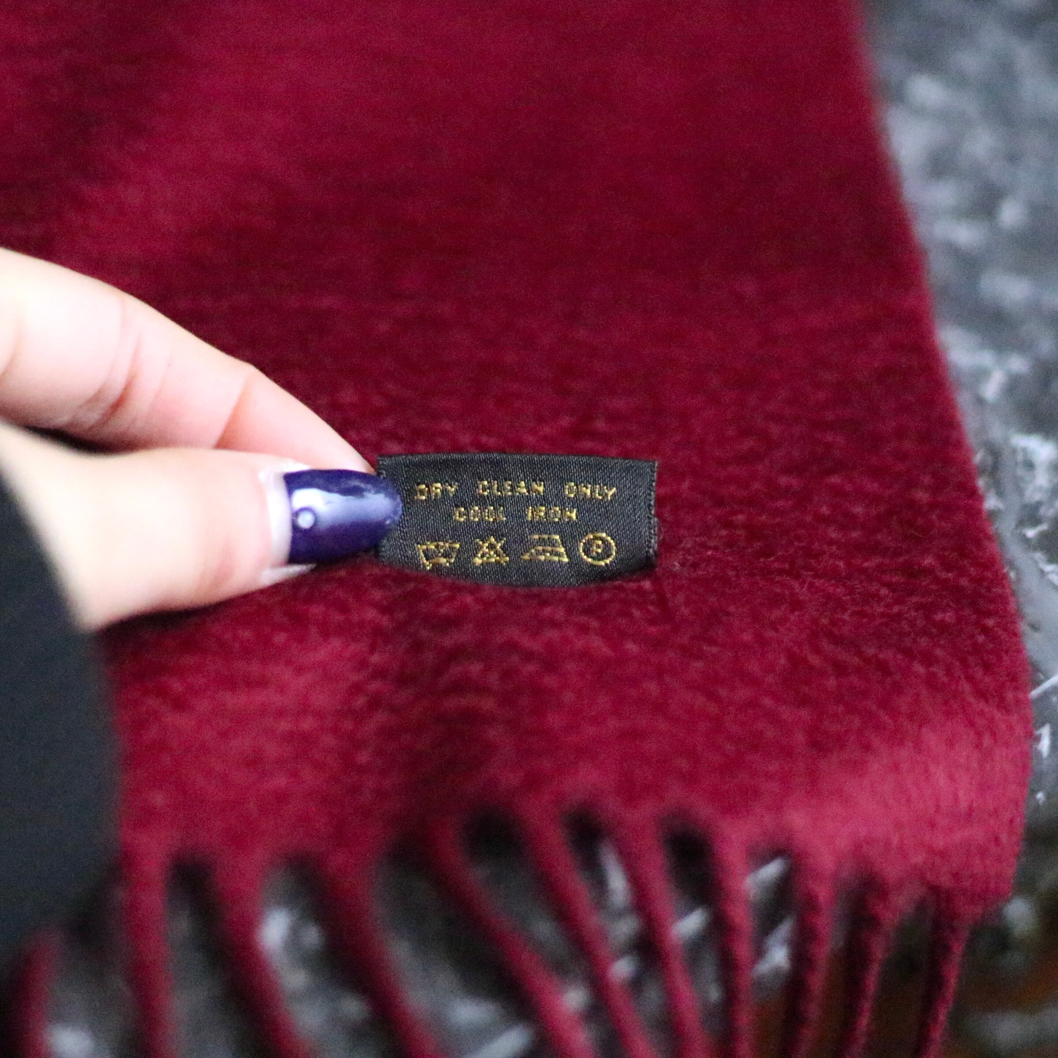 Loro Piana CASHMERE100% MUFFLER MADE IN ITALY/ロロピアーナカシミヤ