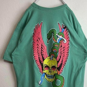 [20%OFF]STUSSY dragon print T-shirt size L 配送A
