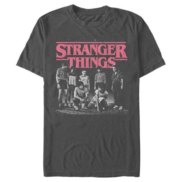 ストレンジャー・シングス Tシャツ Stranger Things Title Logo Faded