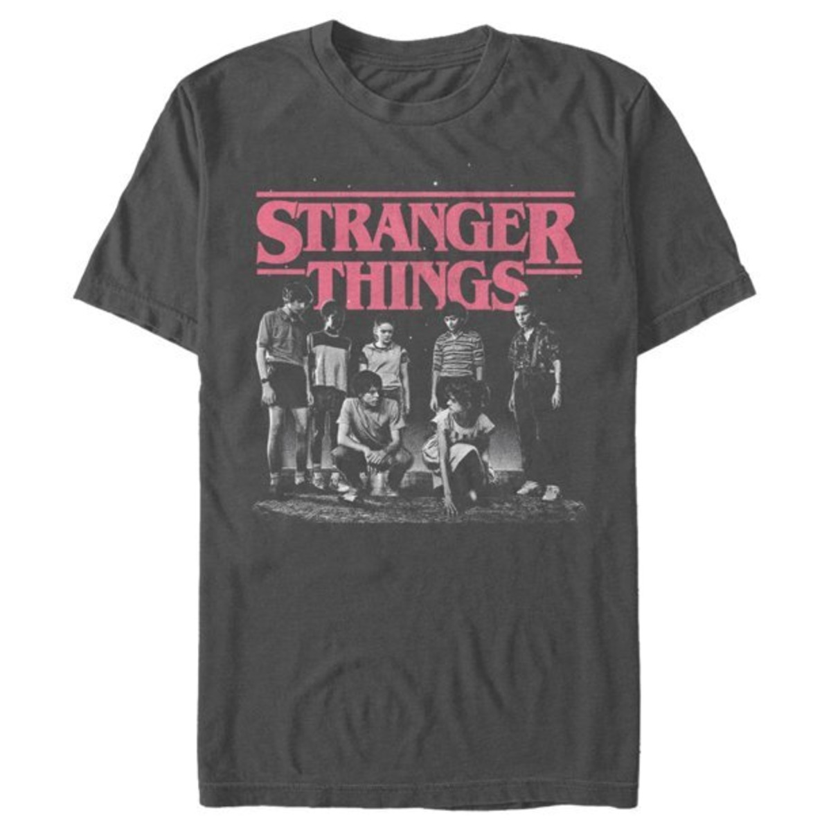 ストレンジャー・シングス Tシャツ Stranger Things Title Logo Faded 