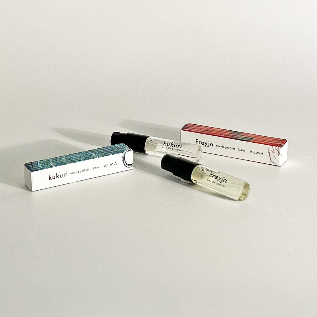 ALMA Freyja＋kukuriミニ香水セット＆アミュレットバーム セレーネ Freyja Eau de Parfum［Freyja × Kukuri EDP（mini）setプレゼント