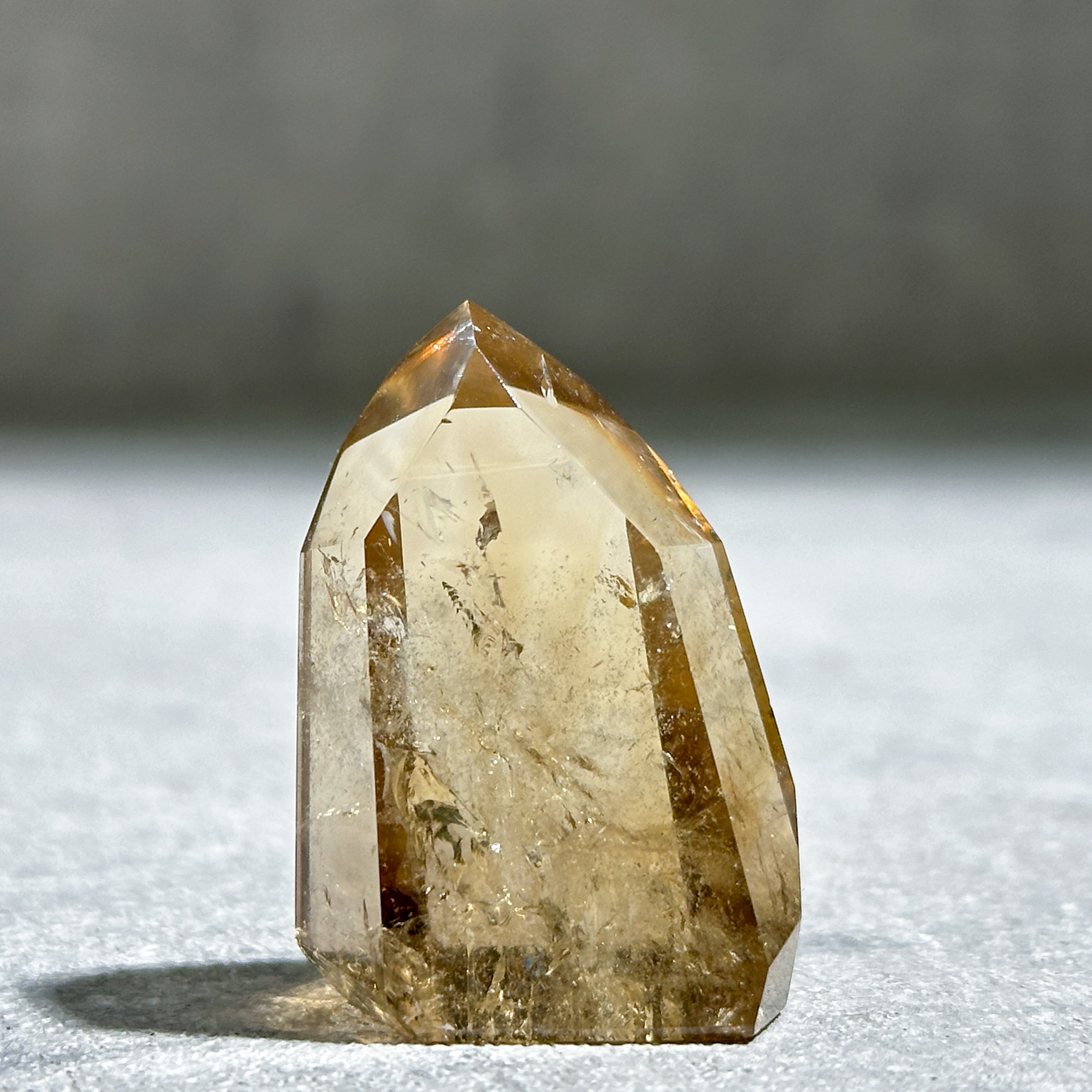 シトリン（黄水晶） タワー55◇ Citrine ◇ 天然石・鉱物