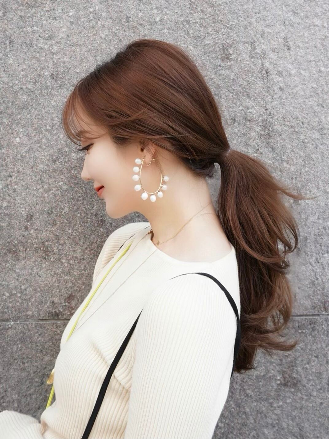 完売品　HYEON snow flower earring