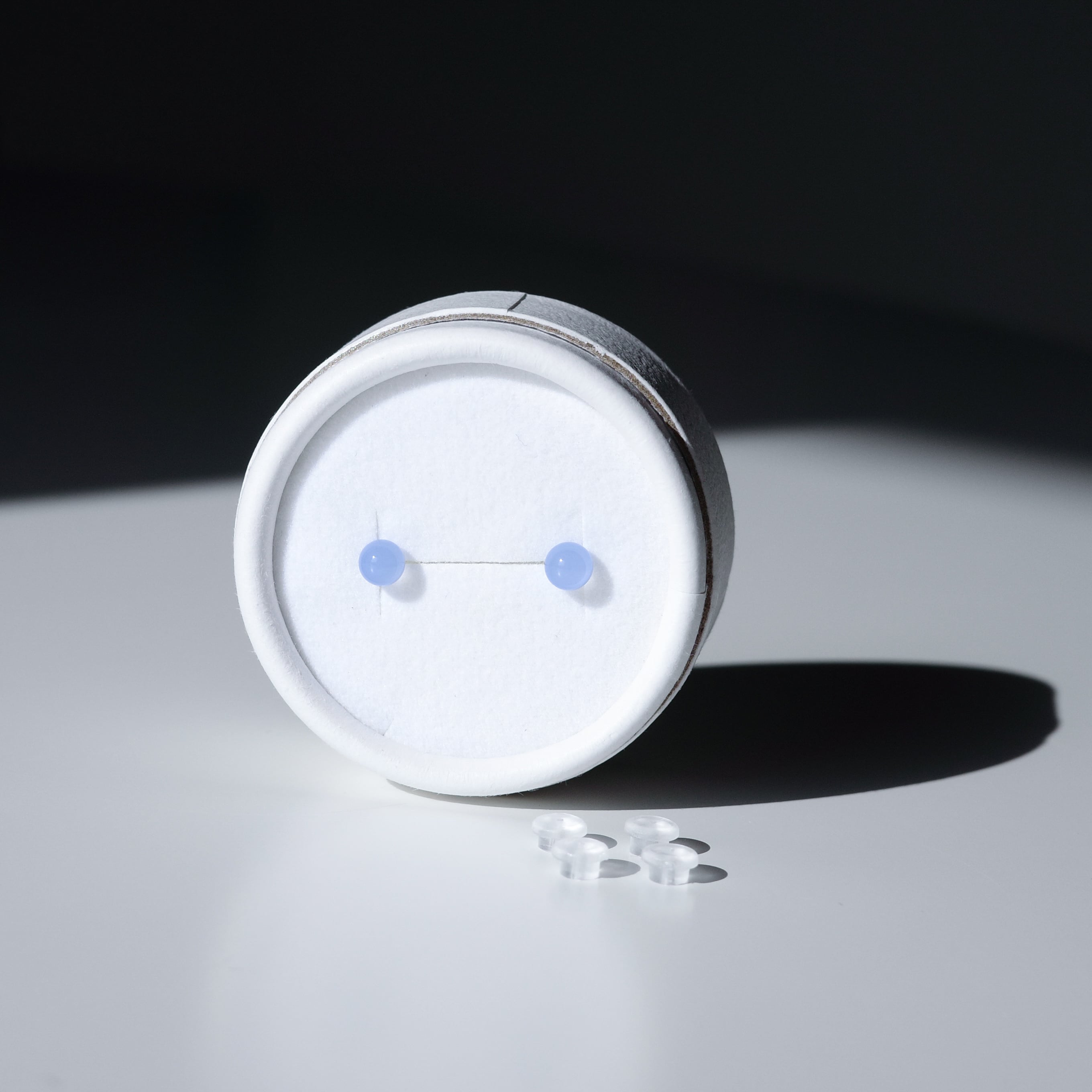 ガラスピアス“cuure“ 【アンバー】 | viska（ヴィスカ）ガラスの