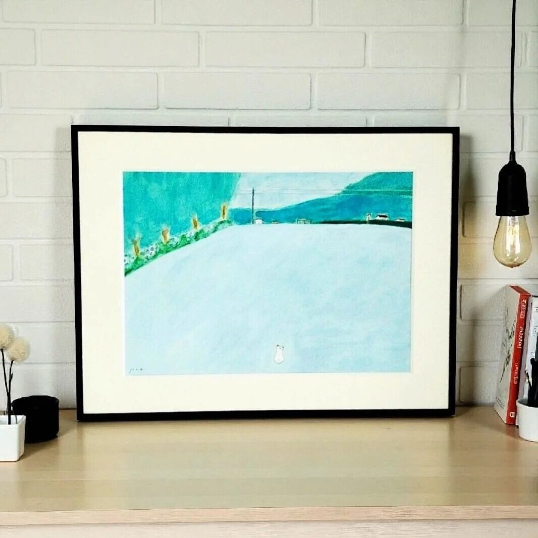 SOLD OUT 水彩画 風景画 画題「_虹色の落水」 | Pay ID