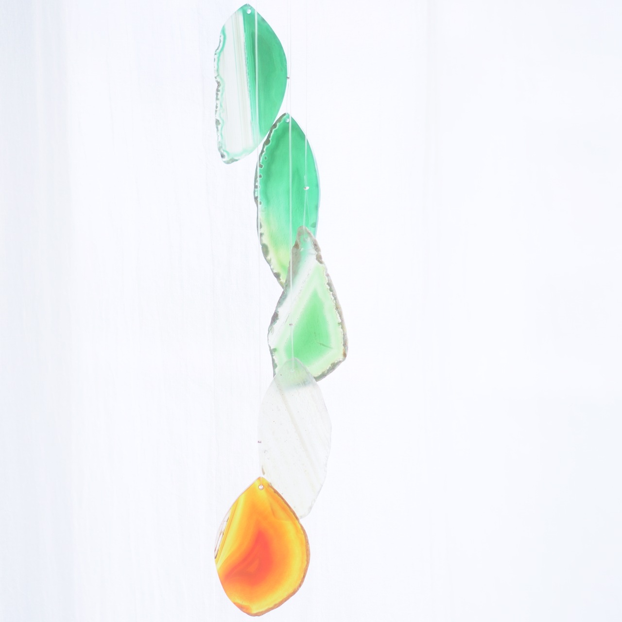 KINMOKUSEI 01 - アゲートヒーリングチャイム / Agate Sun Catcher Wind Chime 149