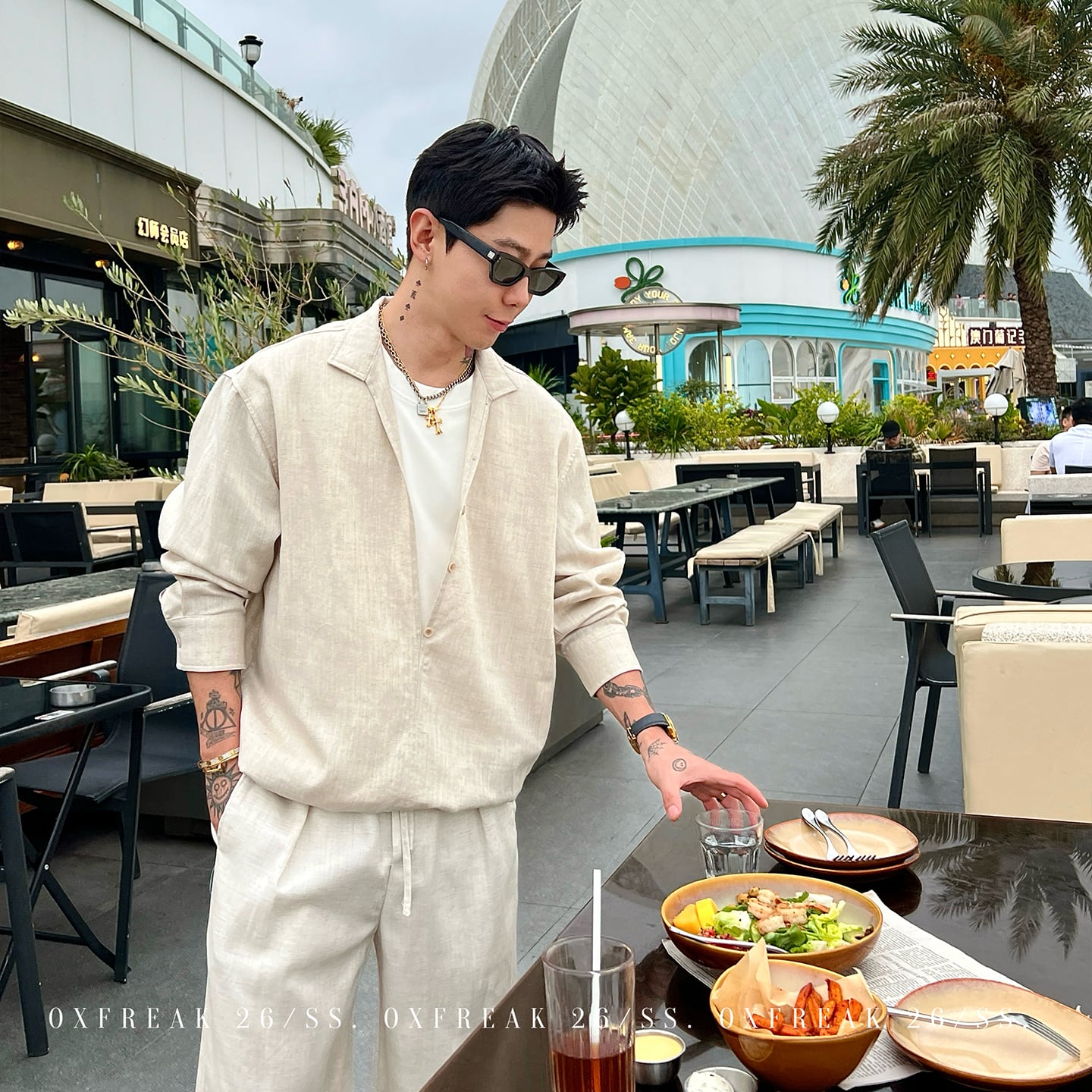 セットアップ】OXFREAK Luxe Linen Relax Setup（リュクス リネン