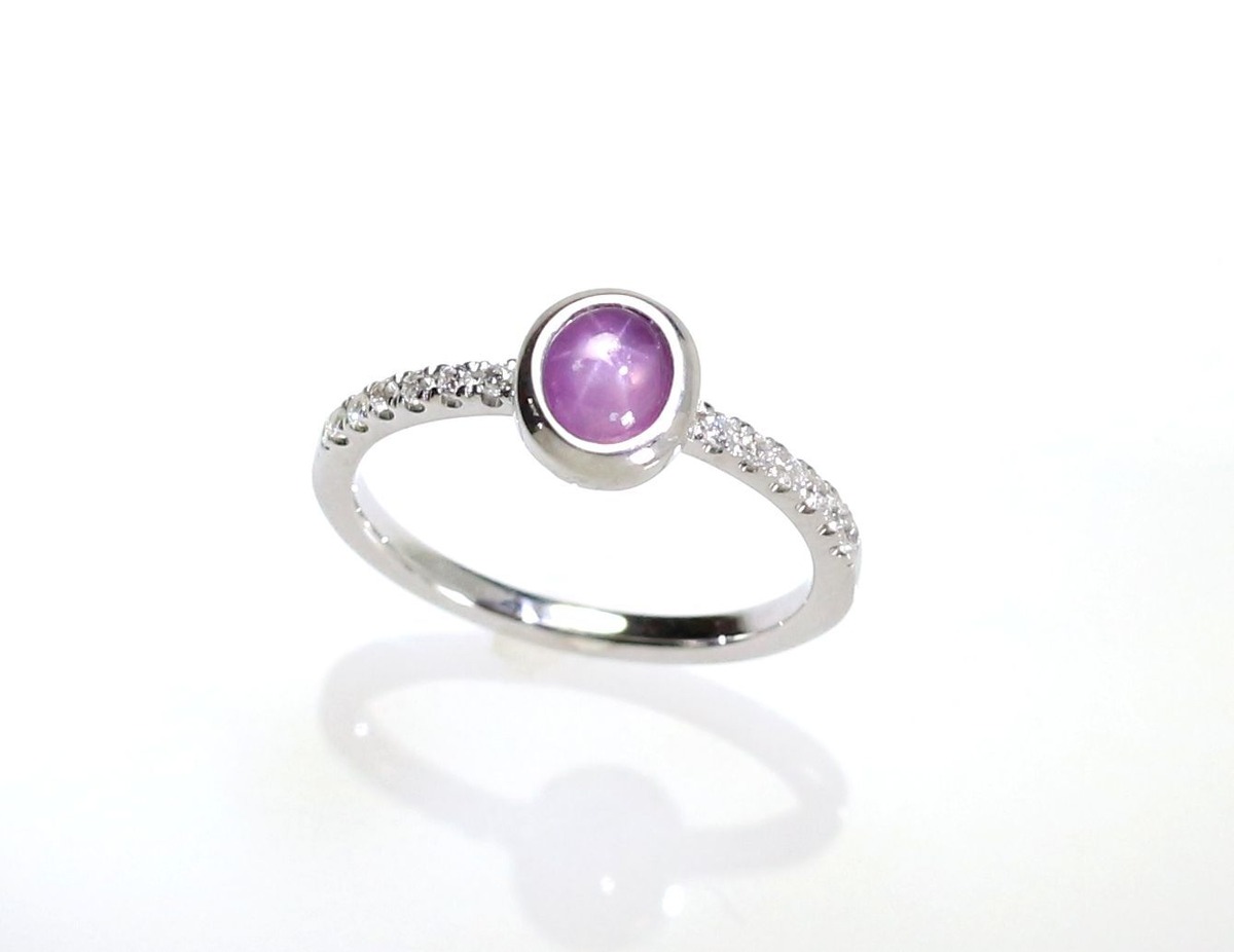 Pt900 スタールビーリング 0.71ct | Atelier Ozaki
