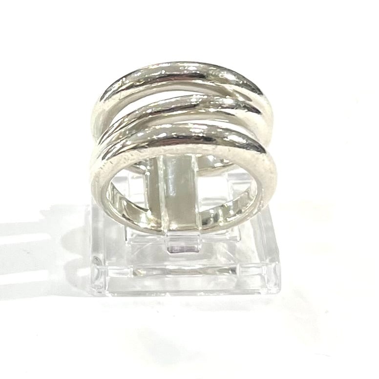 TIFFANY&CO】【10号】2757 ティファニーアンドコーWフェイス シルバー