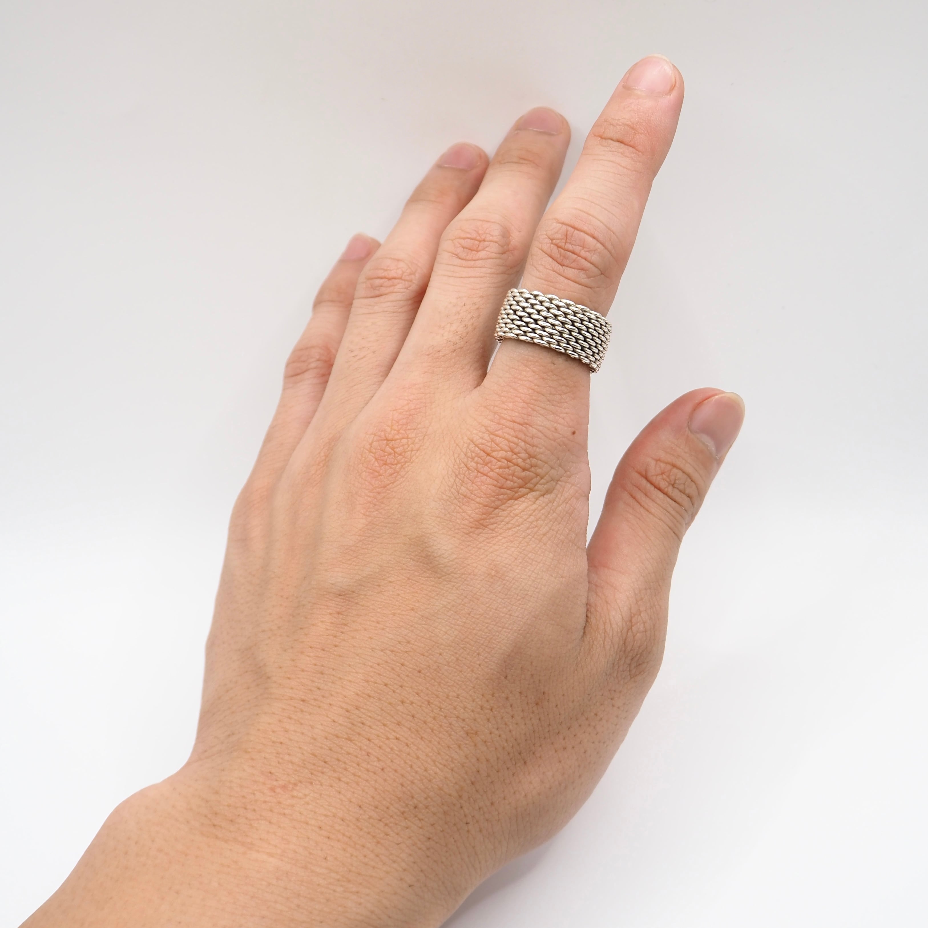 Tiffany&Co. 16号 サマセット リング シルバー925 ティファニー