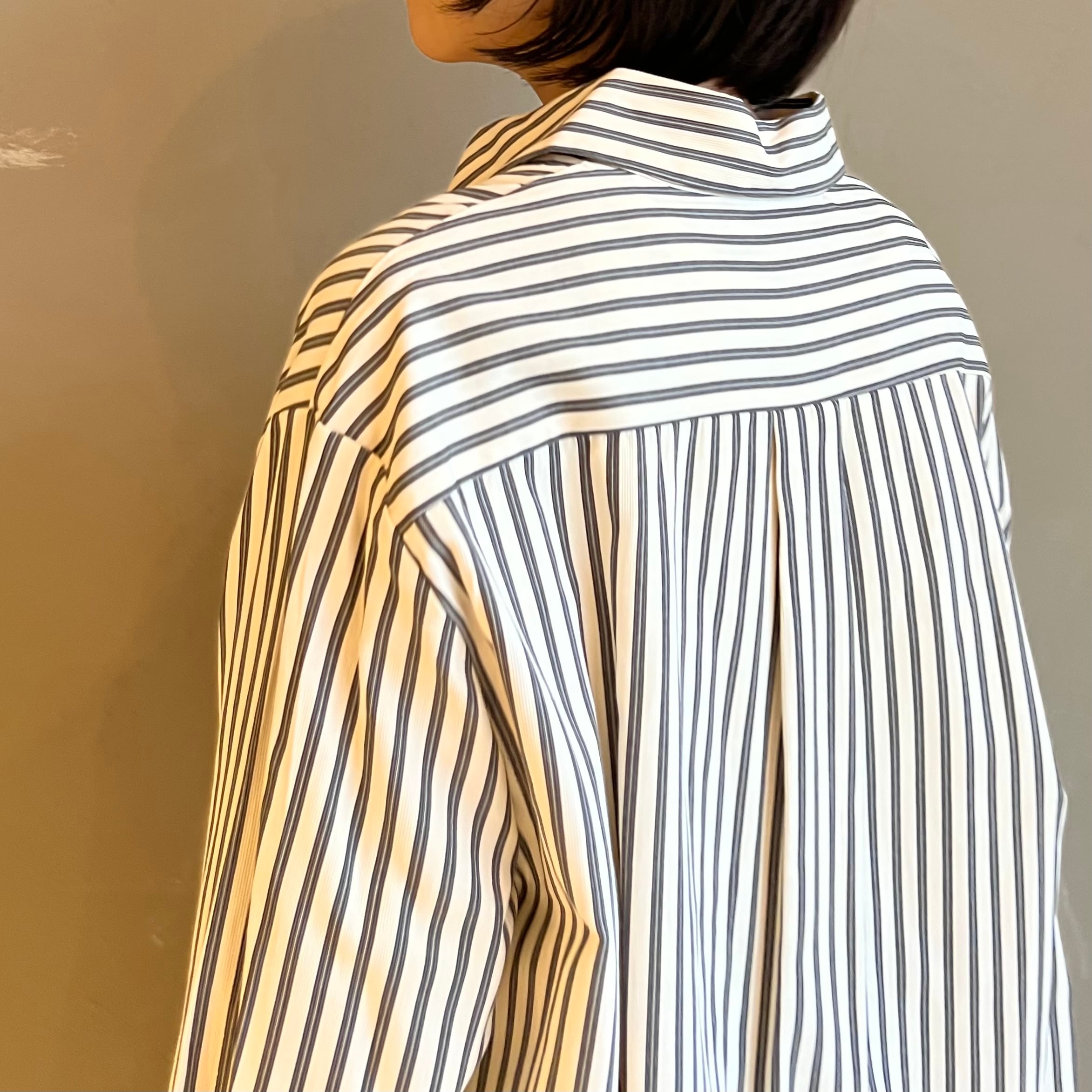 Wジップストライプシャツ | valance 福井｜レディース セレクト