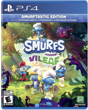 【在庫処分】The Smurfs: Mission Vileaf - Smurftastic Edition (輸入版:北米) - PS4