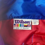 90s OLD Wilson half-Zip nylon pullover jacket