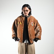 LEH26AW新作Embroidery SKA Reversible Blousonコーディネート