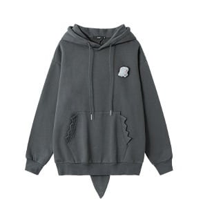背びれがかっこかわいい恐竜パーカー（マスコット付） | Korean unisex