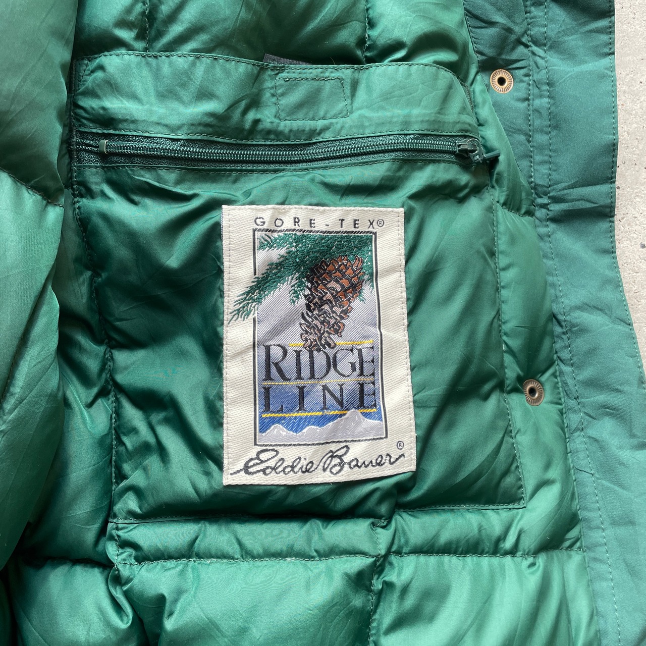 90〜00年代Eddie Bauer エディーバウアー RIDGE LINE GORE‐TEX グース 